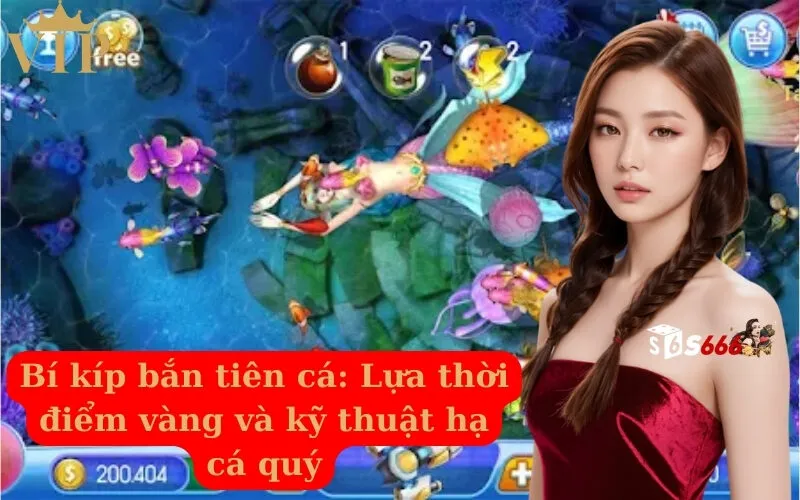 Bí kíp bắn tiên cá Lựa thời điểm vàng và kỹ thuật hạ cá quý